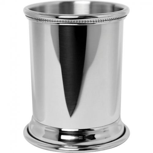 Louisiana Julep Cup 12 Oz 4 1/2″ height x 3 1/4″ wide
12 oz
Pewter

Personalize this item.

Care:  Wash your pewter in warm water, using mild soap and a soft cloth. Dry with a soft cloth. Your pewter should never be exposed to an open flame or excessive heat. Store your pewter trays flat, cups upright, etc. to prevent warping. Do not wrap pewter in anything other than the original wrapping to prevent scratching. Never wrap pewter in tissue paper, as fine line scratching will occur. Never put pewter in a dishwasher. Hand wash only.

This is a high turnover item.  Contact us any time to reserve your order quantity.  

Interested in stock availability or special ordering items? Looking to order in bulk or an order that is personalized, wrapped, and delivered?  Contact us any time with your questions.